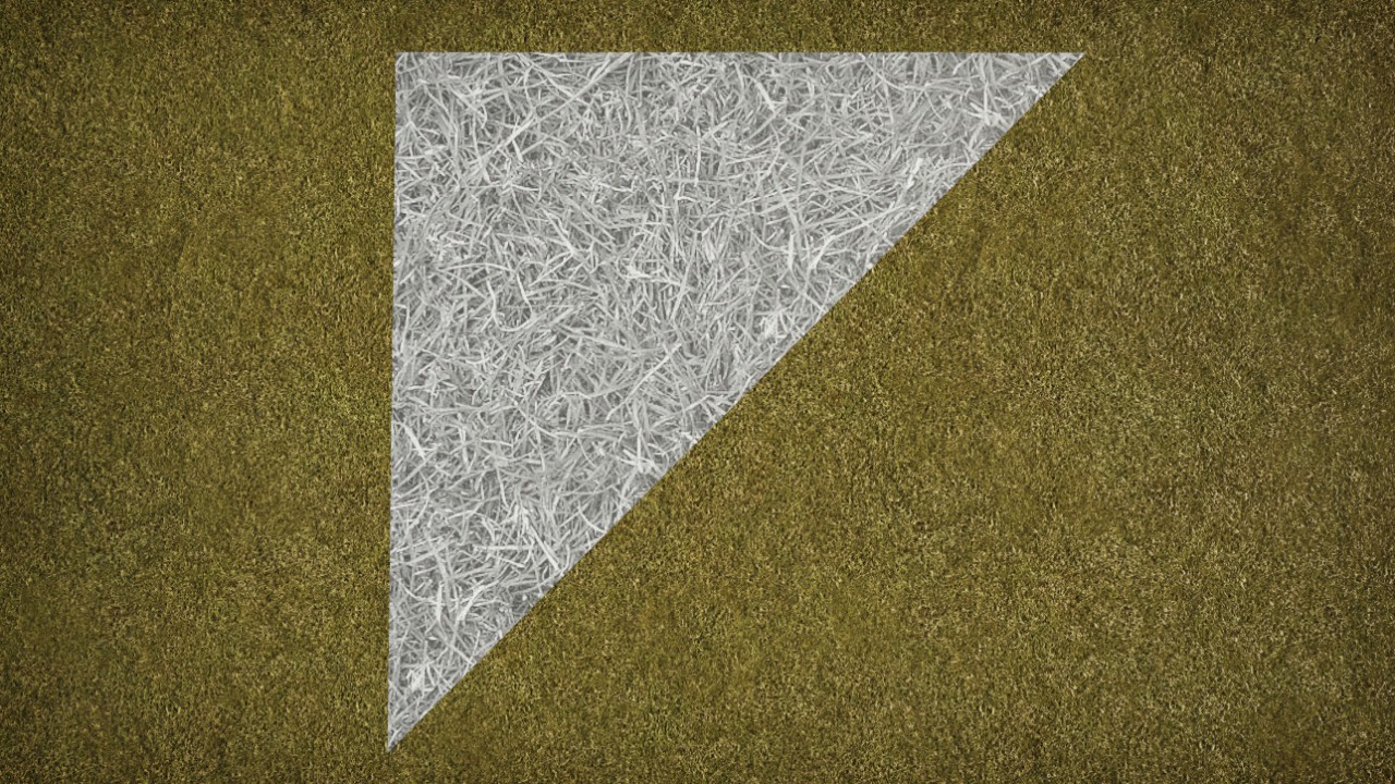 B&W Grass Top Left 4x4 Free Version
