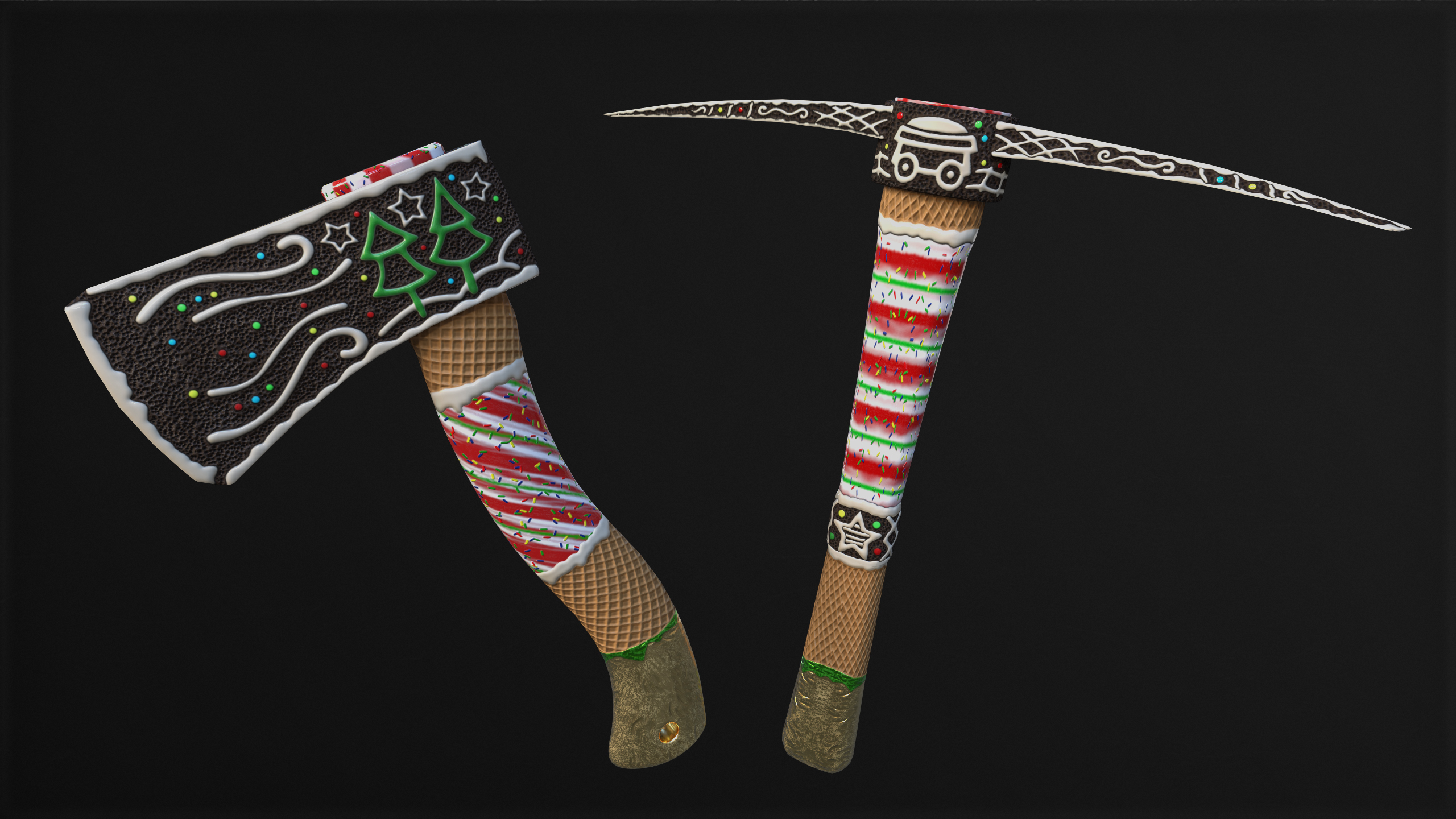 Christmas Candy Hatchet