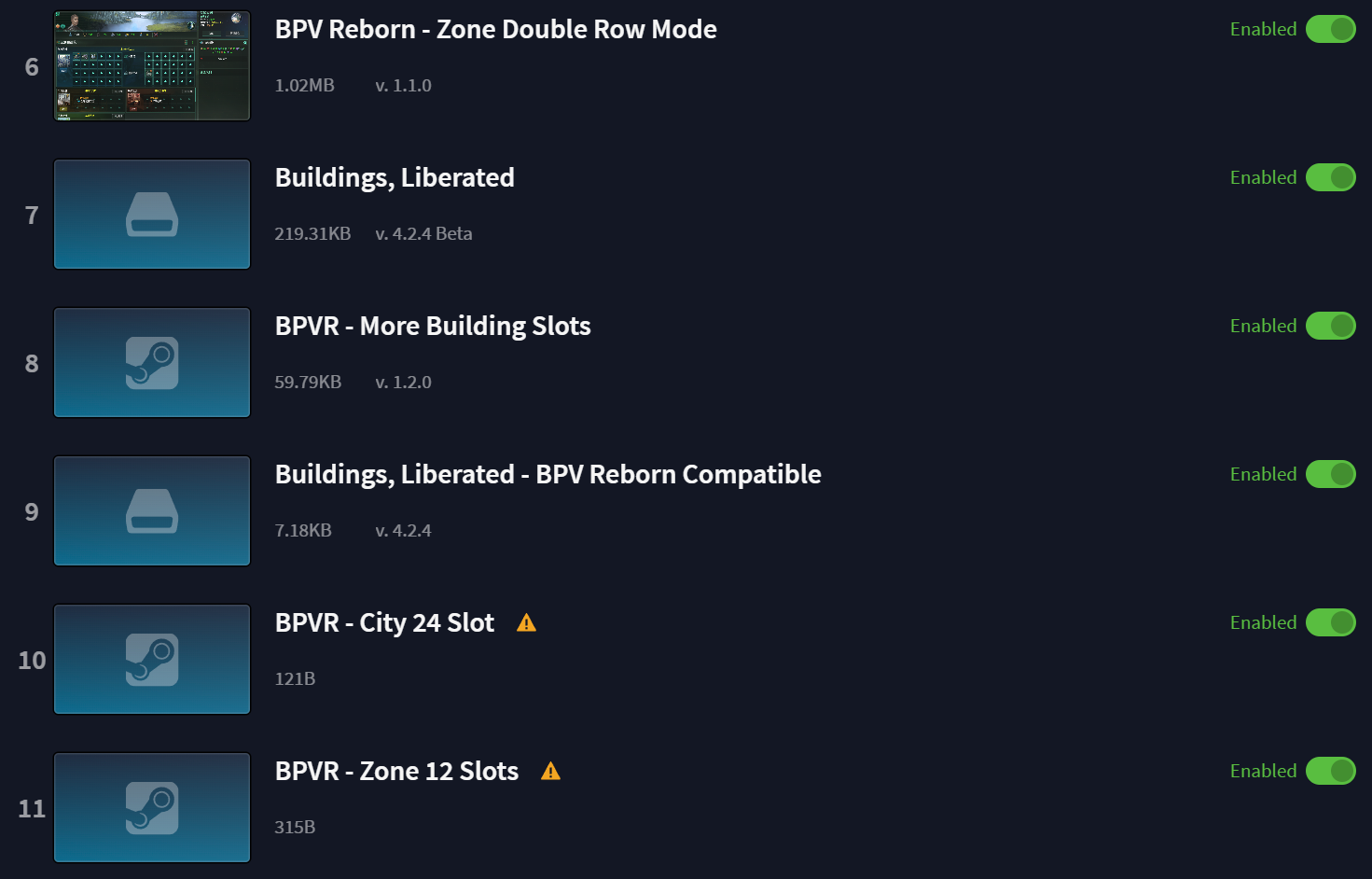 Buildings, Liberated - BPV Reborn Compatible