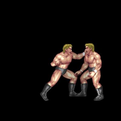 胸エルボーバット / Chest Elbow Butt