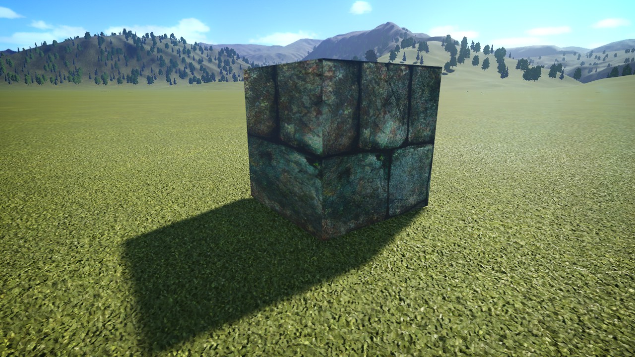 grimey 1 m cube