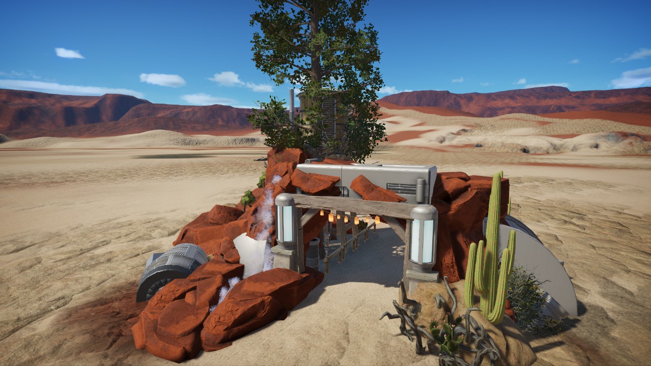 Ride Entrance Sci-Fi
