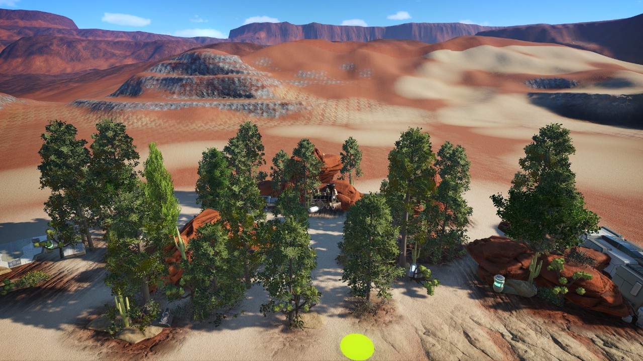 Sci- Fi  Landscape Forest