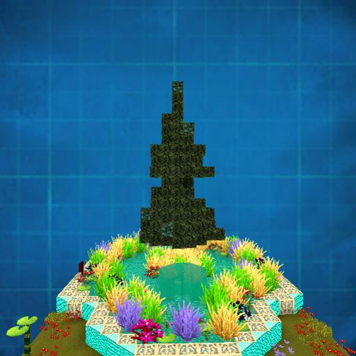 healing pool & wishing tree