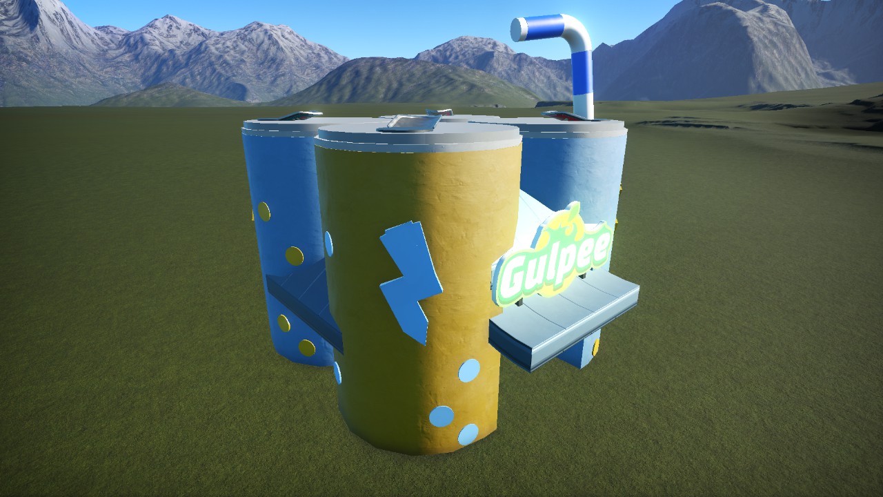 RCT 1 & 2 Style Energy Drink Building