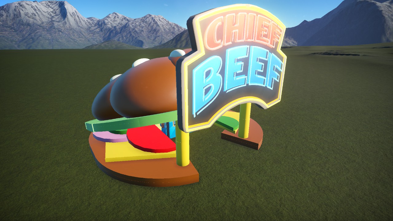 RCT 1 & 2 Style Burger Building