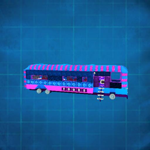 PINK & PURPLE BUS