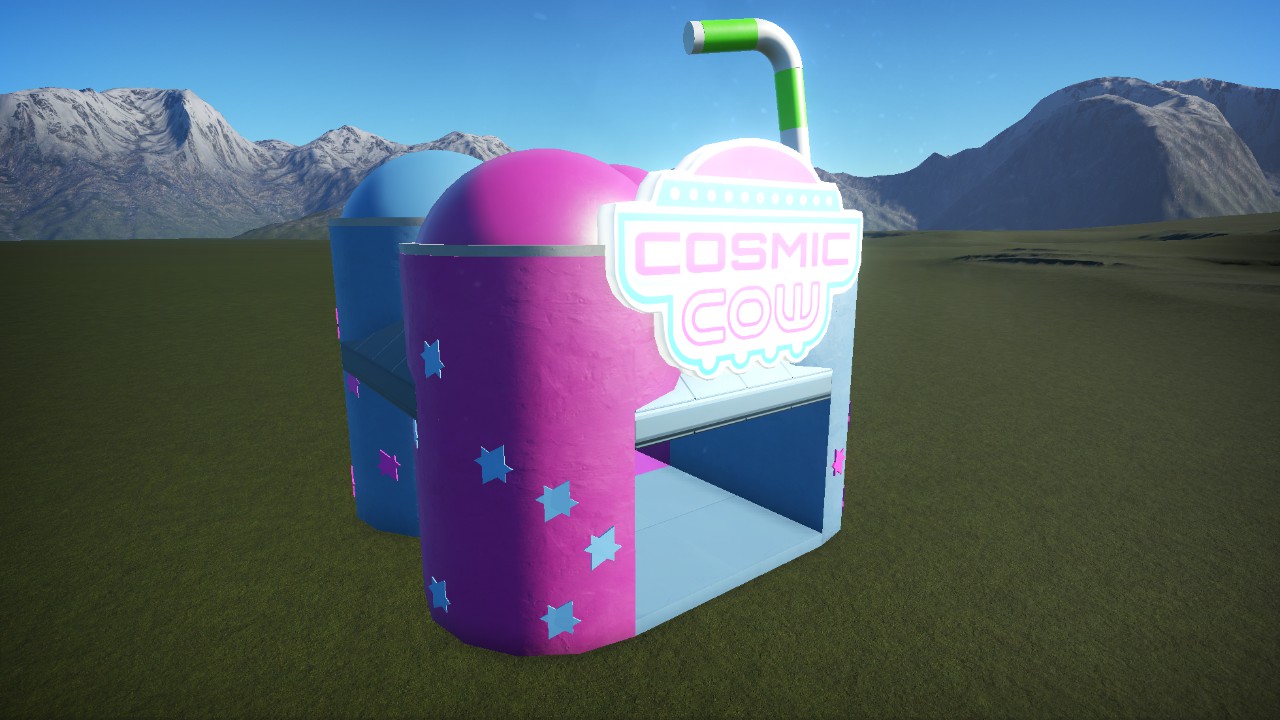 RCT 1 & 2 Style Milkshake Building