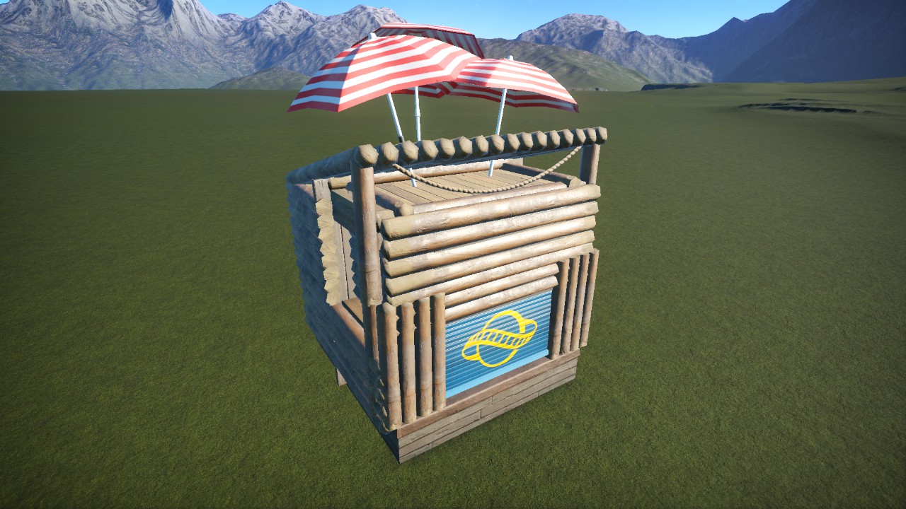 RCT 1 & 2 Style Souvenir Building
