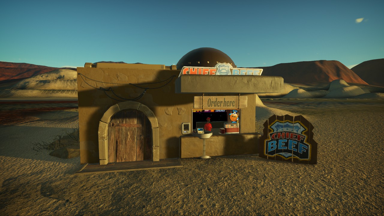 Star Wars Tatooine Chief Beef Shop