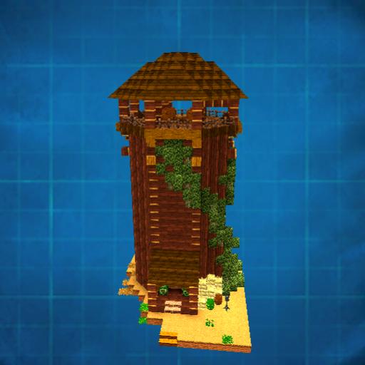 wood watch tower