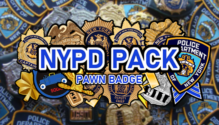 Pawn Badge - NYPD PACK