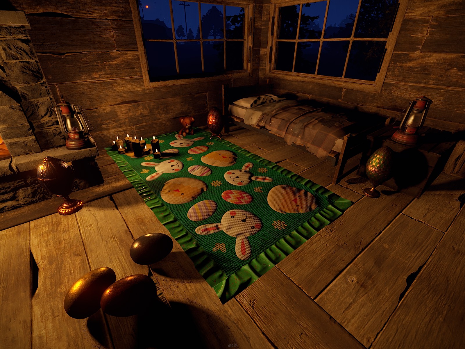 Easter Rug