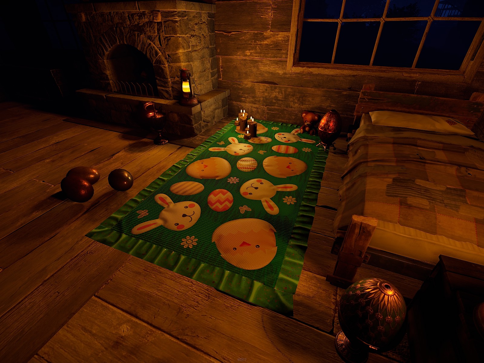 Easter Rug