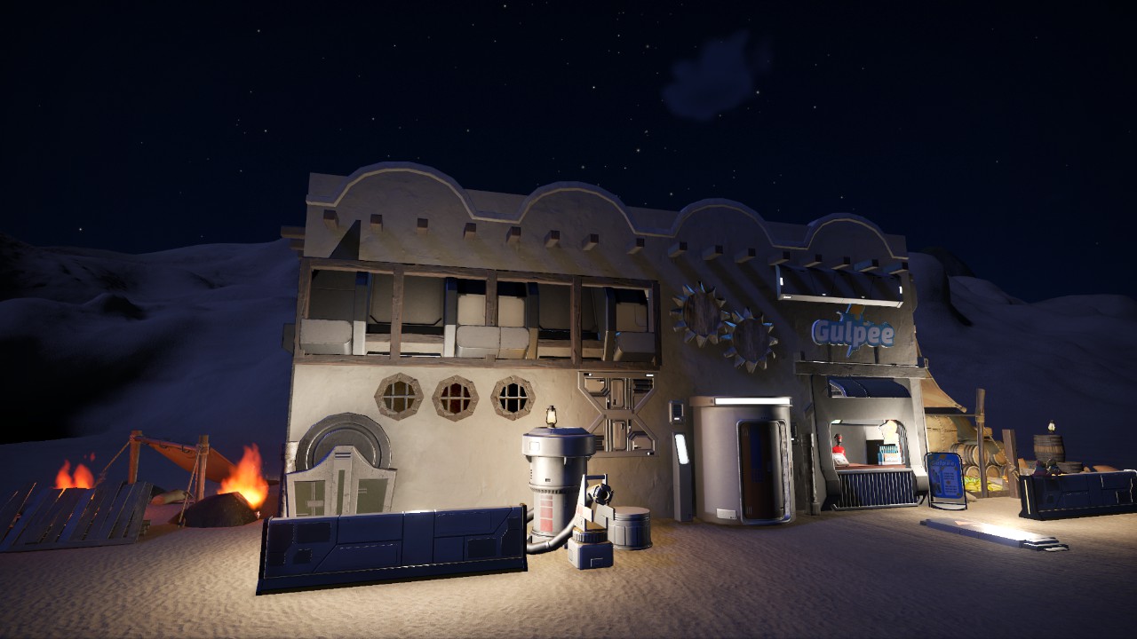 Tatooine Gulpee Shop - Restroom