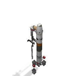 Falcon-9 style rocket