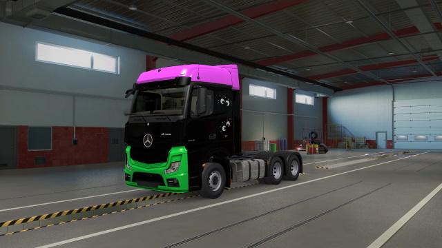 Kleiner Feigling [Actros Tuning Pack DLC]