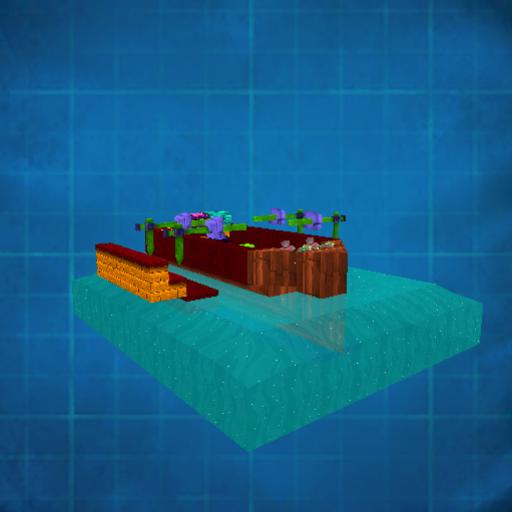 row boat at a dock