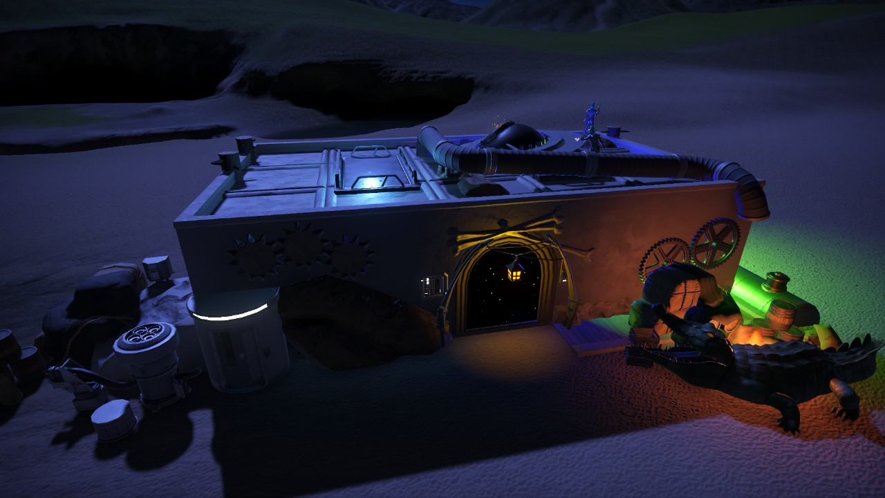 Sci-Fi Staff Building 2