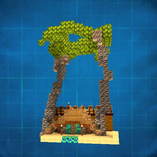 mayan hut in fort wall