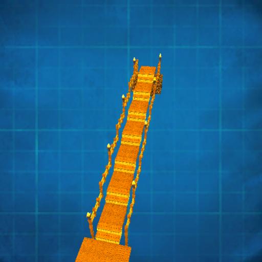 Savana bridge - straight section up