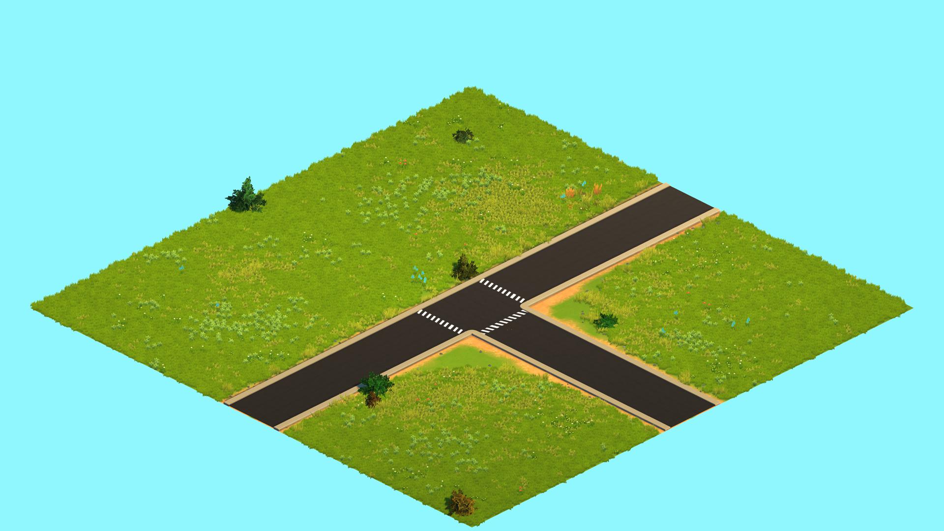 road asphalt 3 way.tile