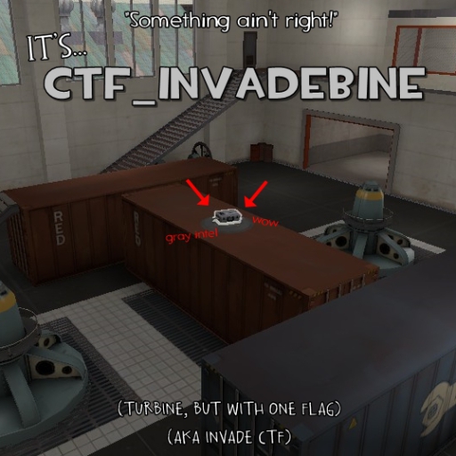 Invadebine (Invade CTF Turbine) – Team Fortress 2 Mod