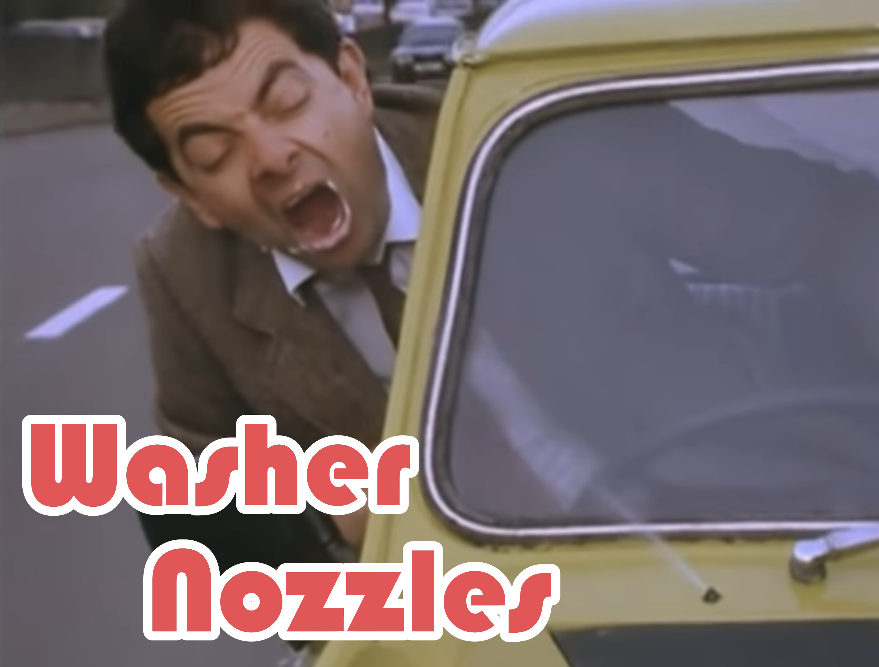 Windscreen washer nozzles