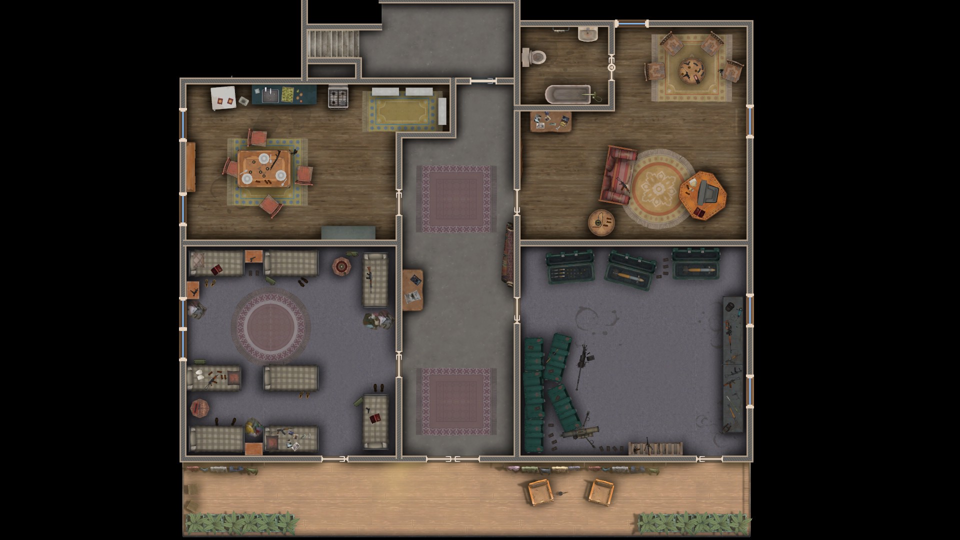Bin Laden House second floor