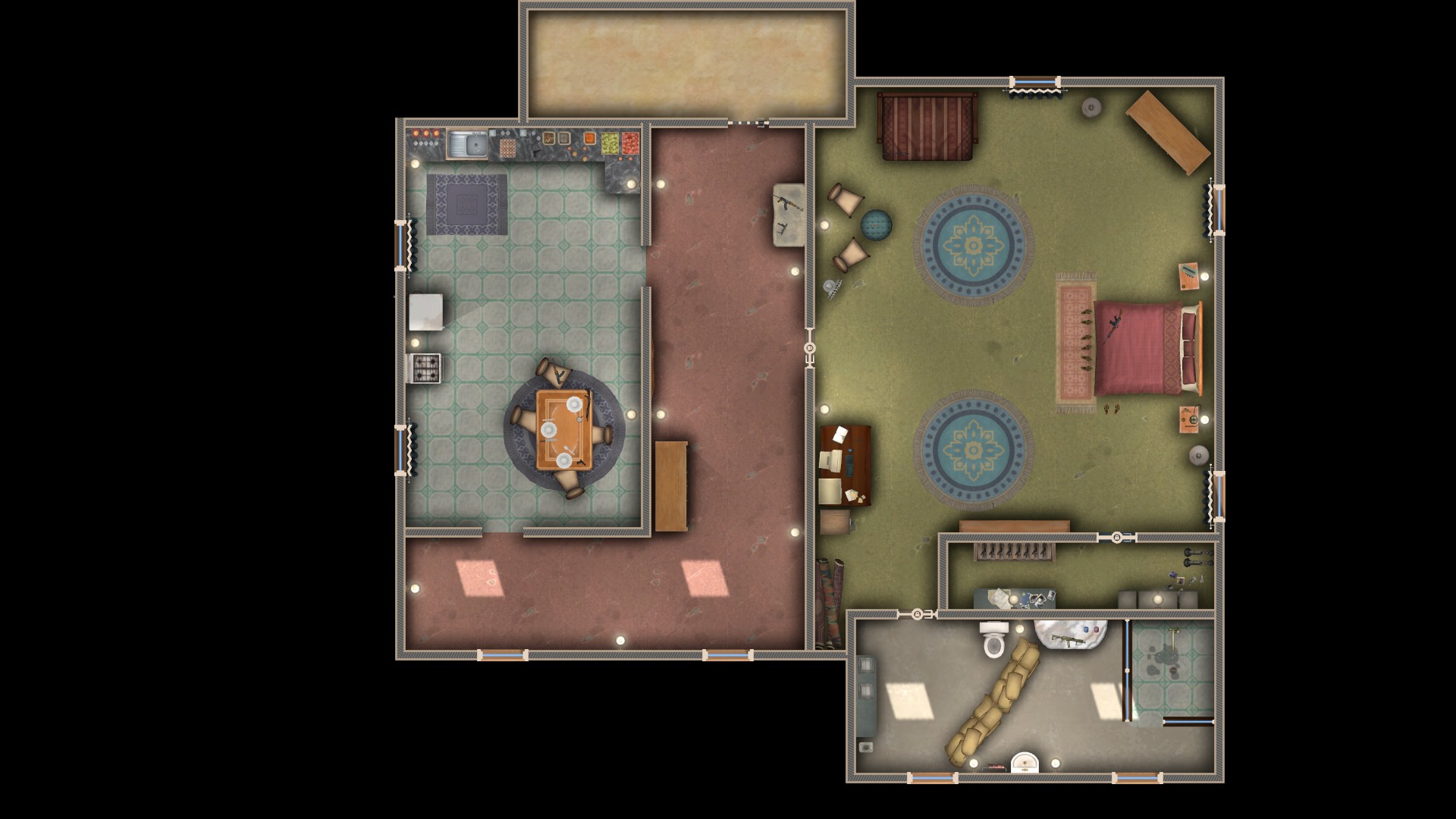 Bin Laden top floor