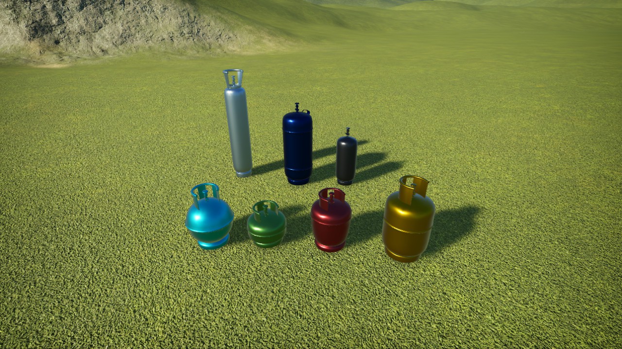 Gaz Bottle  Flexi color