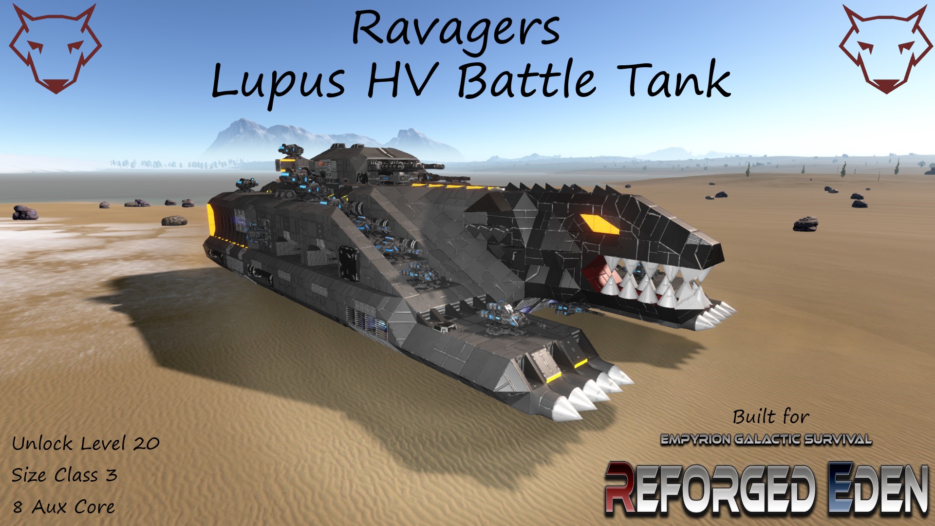 RAV Lupus Battle Tank