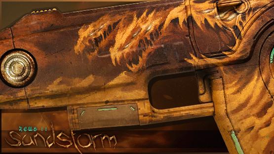 Zeus X27 :: Sandstorm (v.2) - pixelated