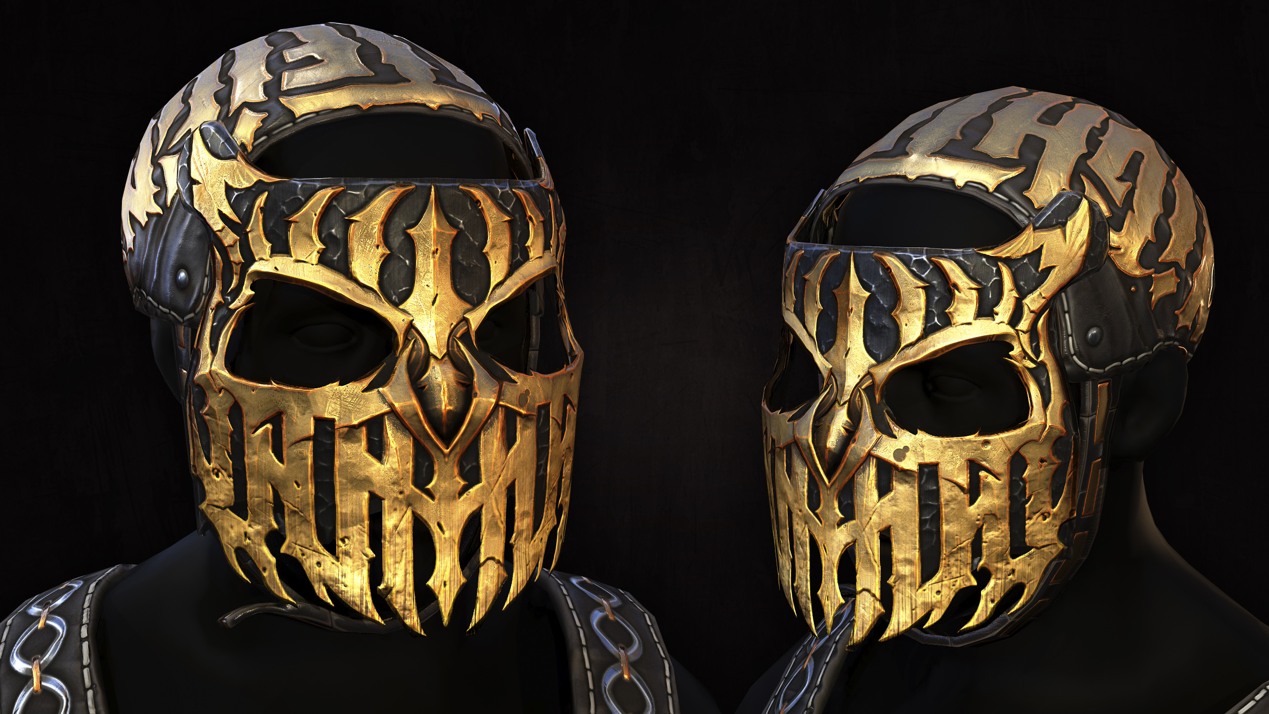 Night Demon Facemask