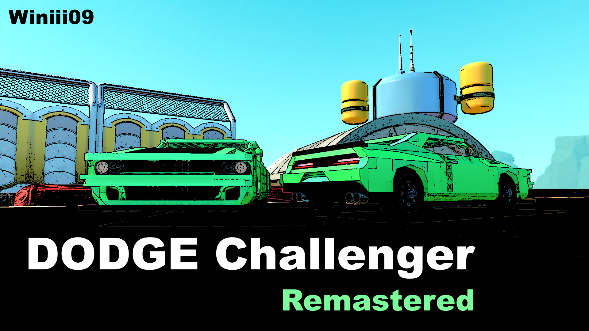 DODGE Challenger (no mods) (remastered)