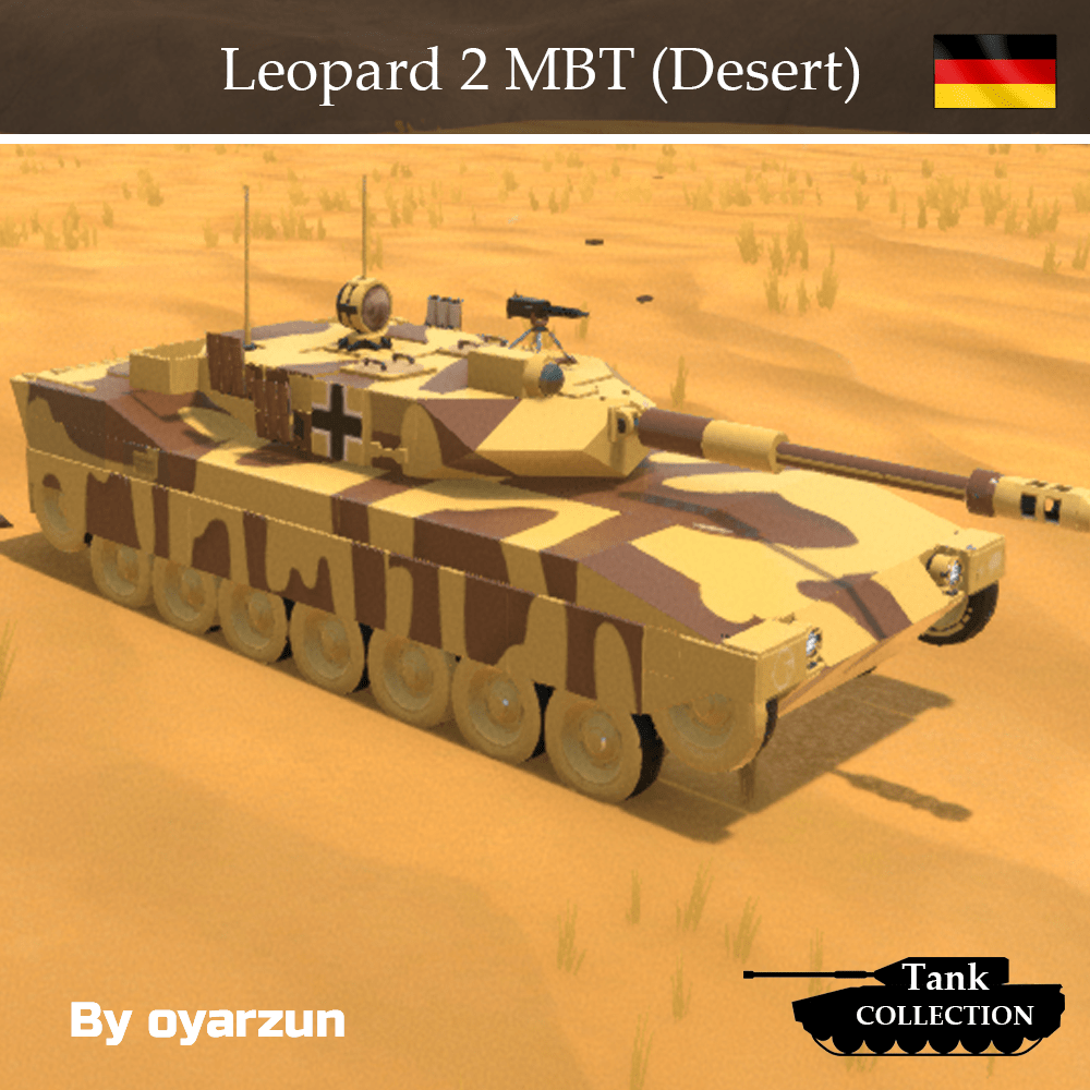Leopard 2 MBT (Desert Camo)