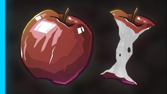 Sticker | Just an apple