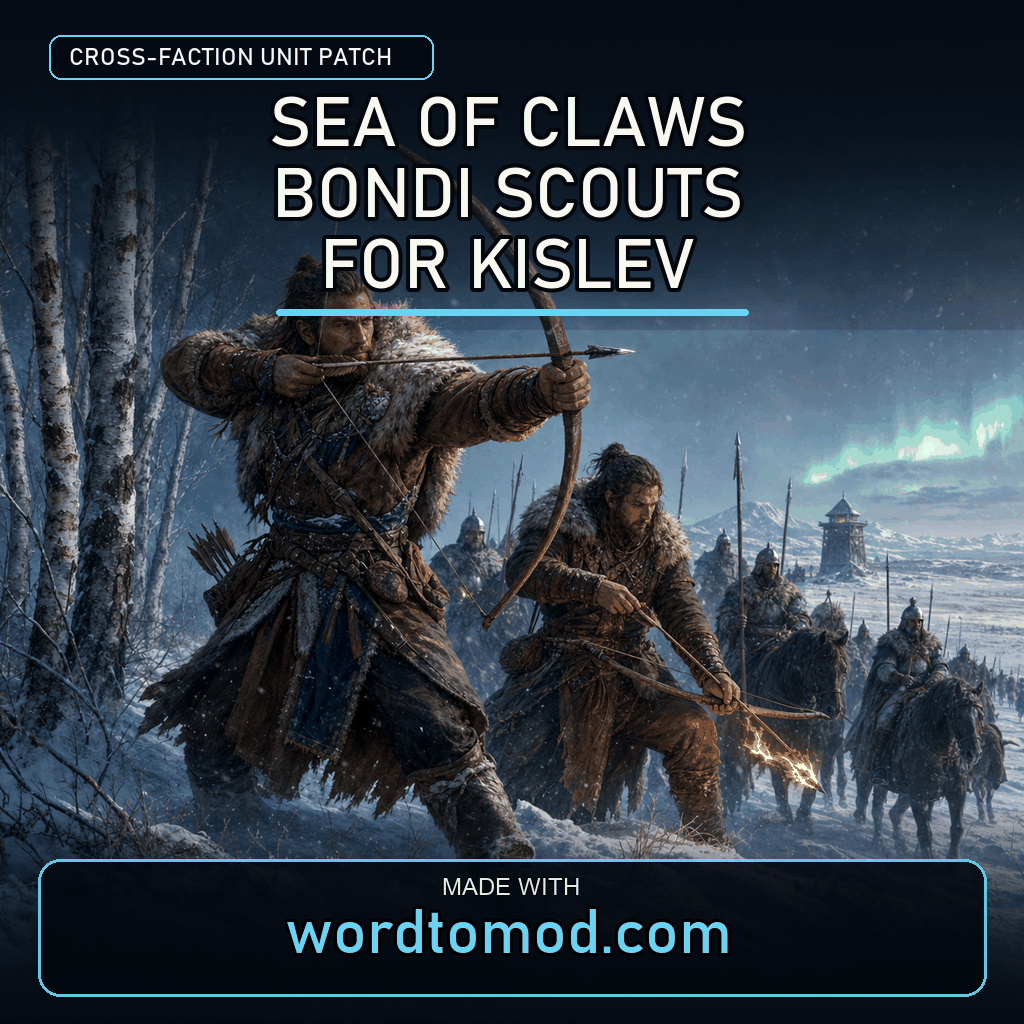 Sea of Claws Bondi Scouts for Kislev