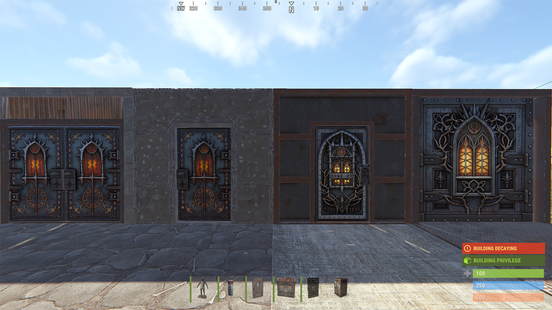 Gothic Veil Armored Door thumbnail 8