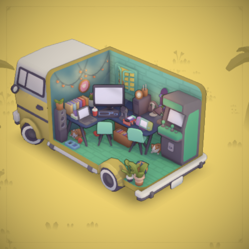 Cozy Busy Van