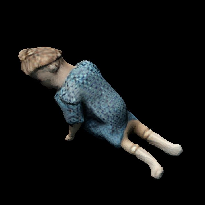 Brighton doll 6 - Bisque crawling