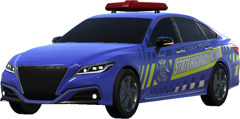 Australia Highway patrol vicpol BLUE RDH