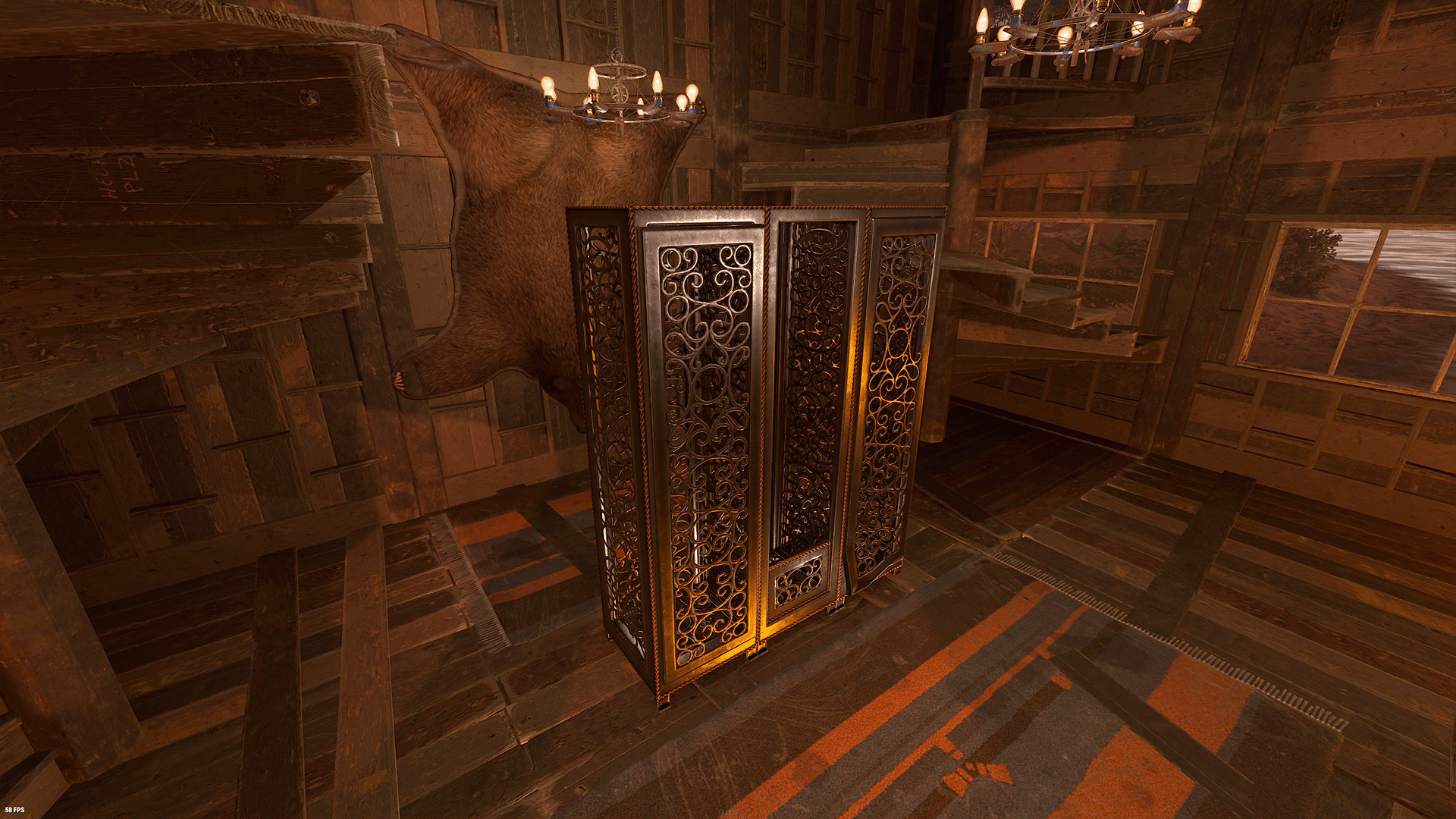 Wrought Iron Locker thumbnail 5
