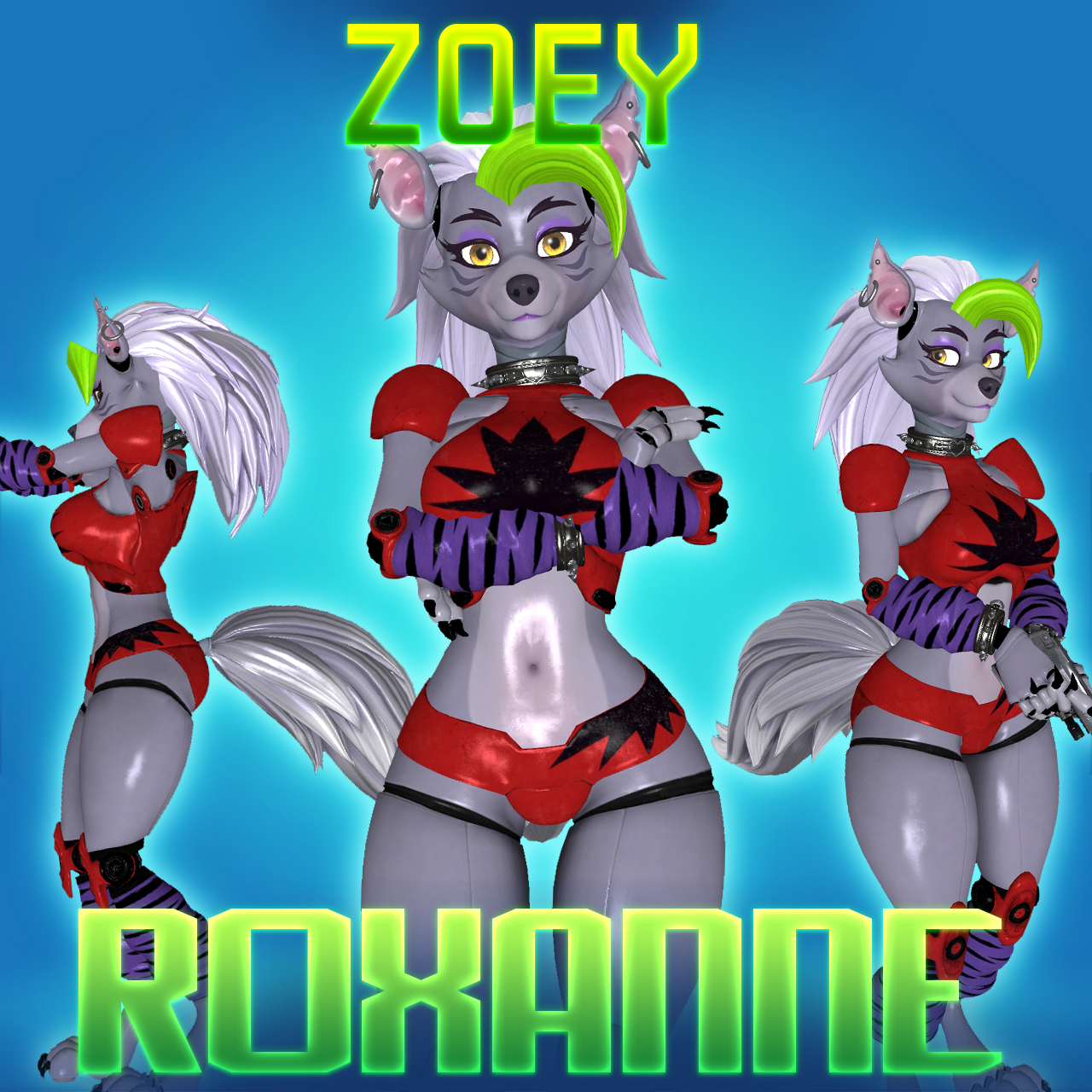 [COMM] FNAF: Roxanne - Zoey
