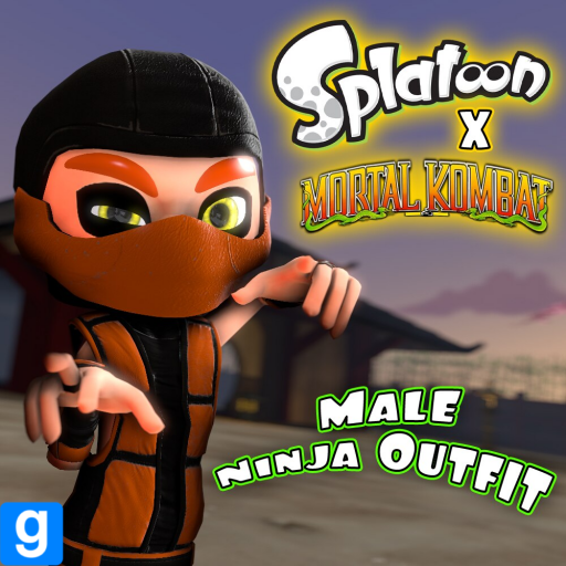 [Splatoon X Mortal Kombat] Male Ninja Outfit