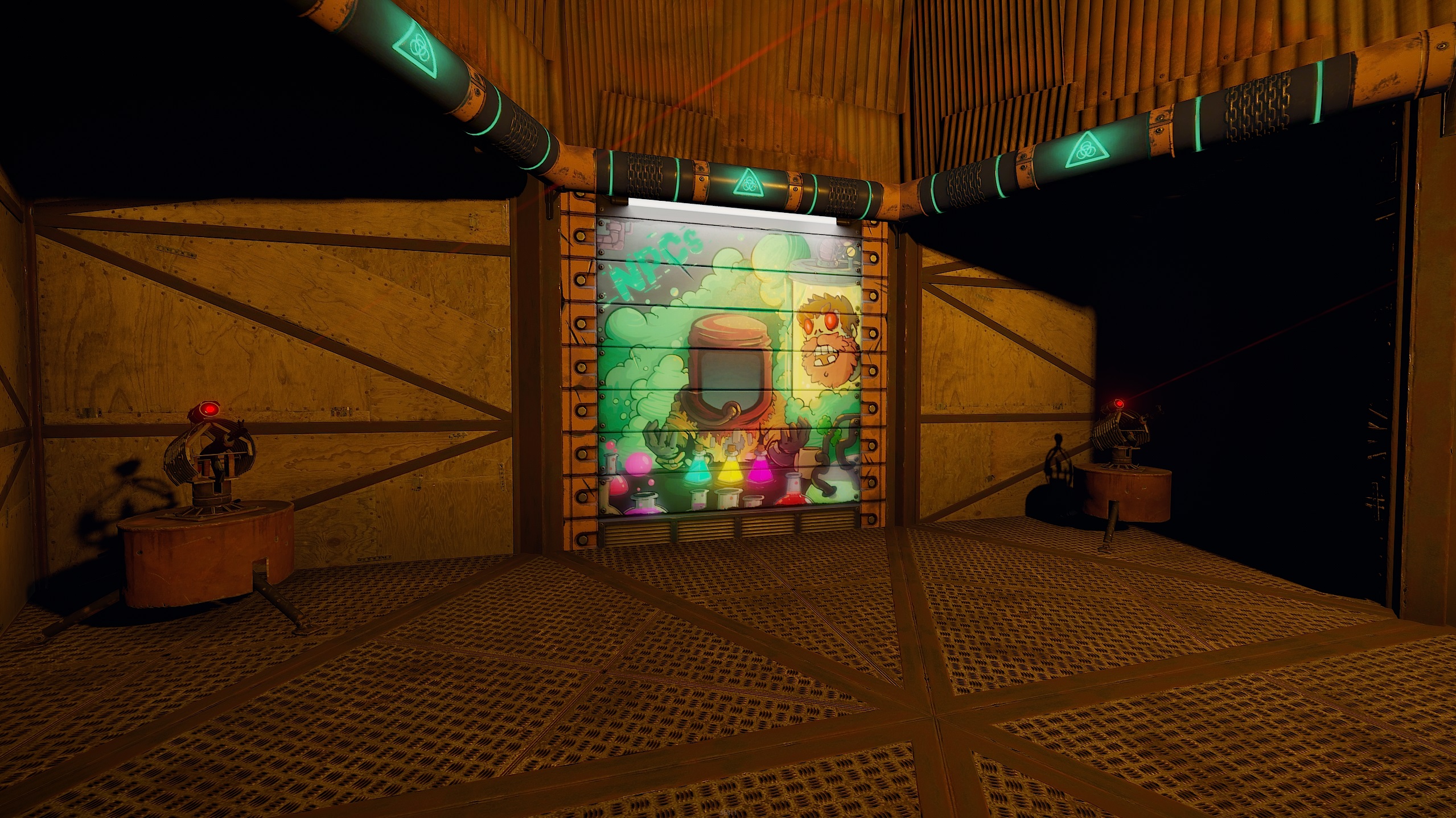 GingerBeardie Garage Door