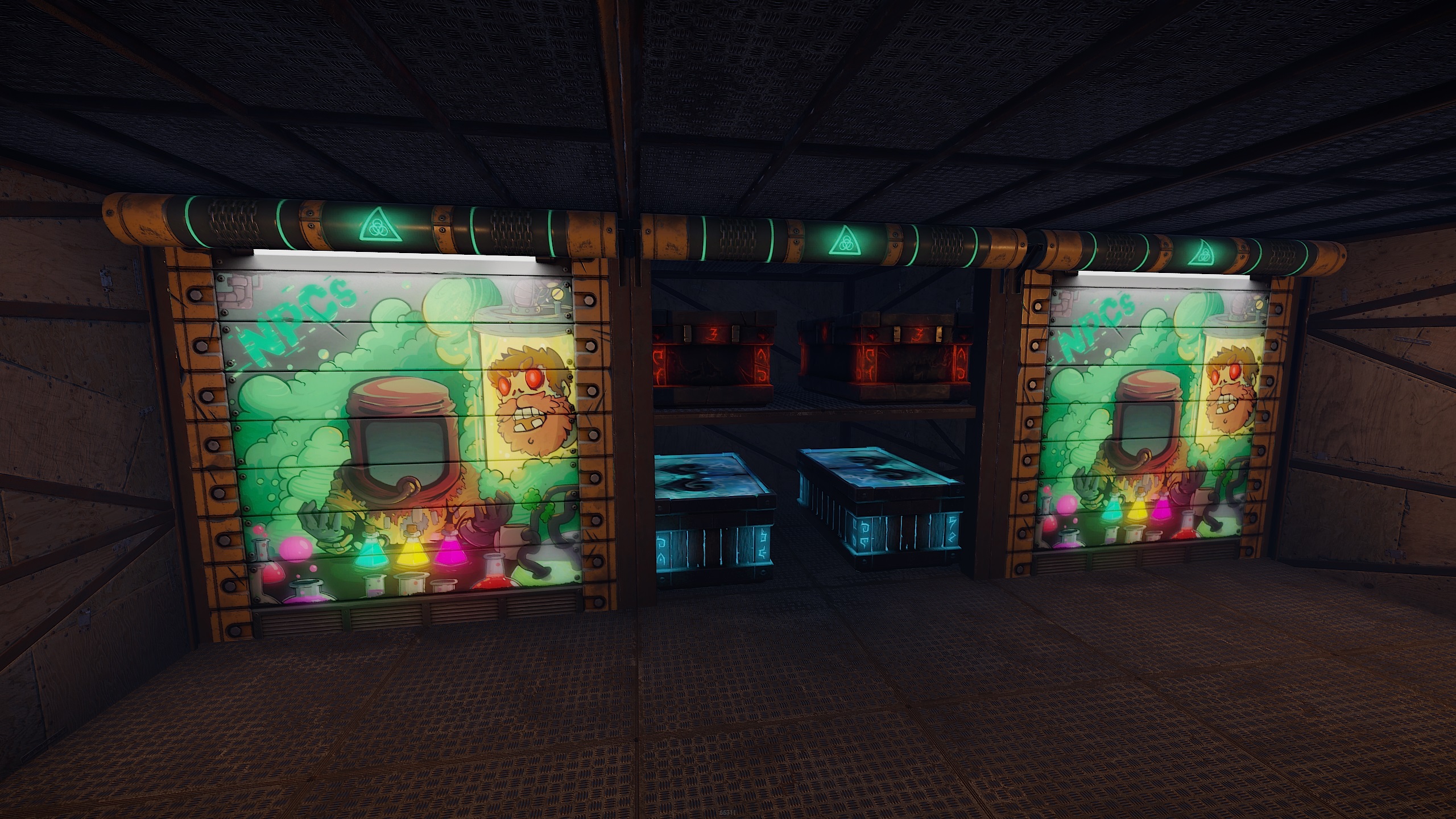 GingerBeardie Garage Door