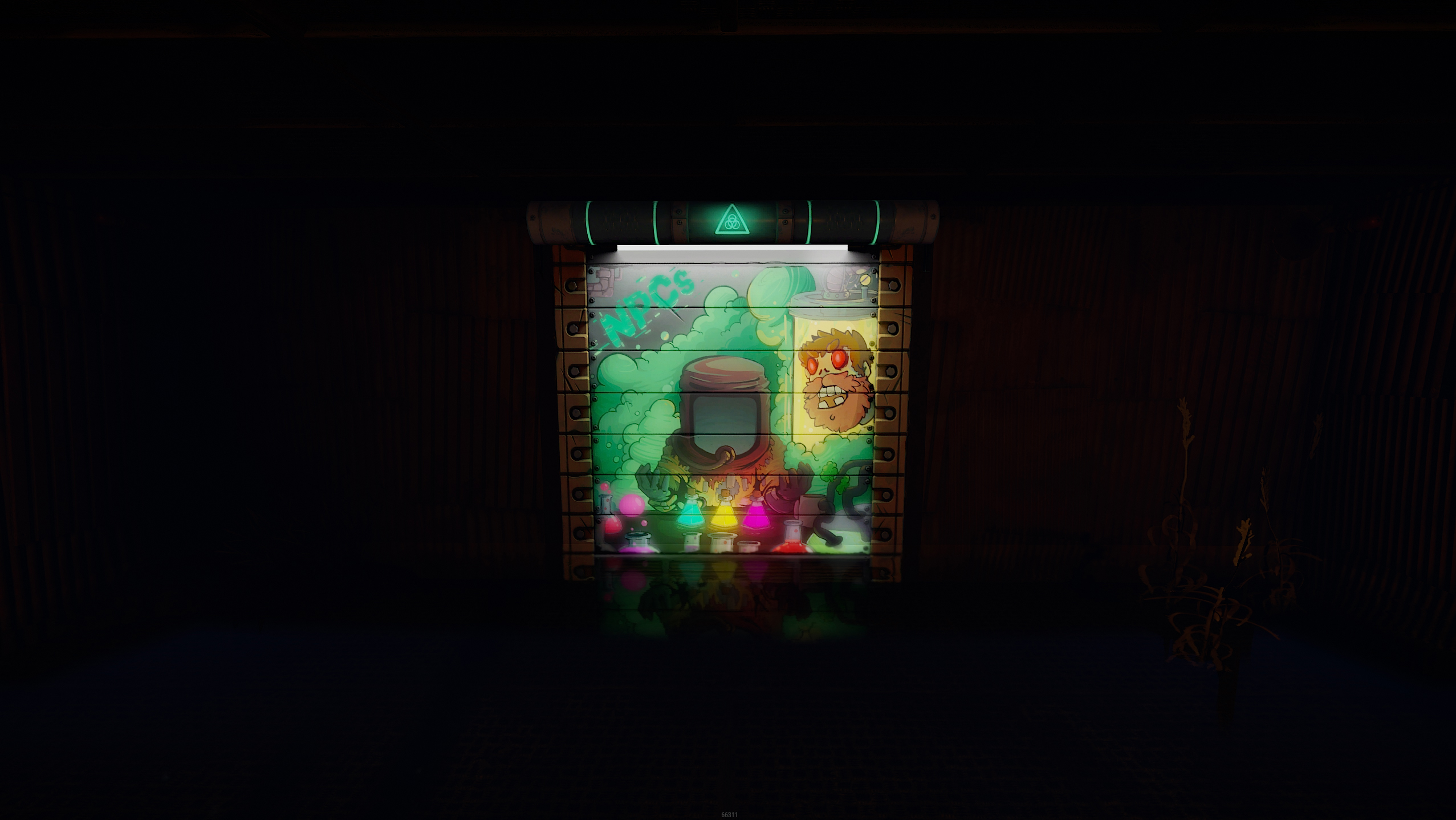 GingerBeardie Garage Door