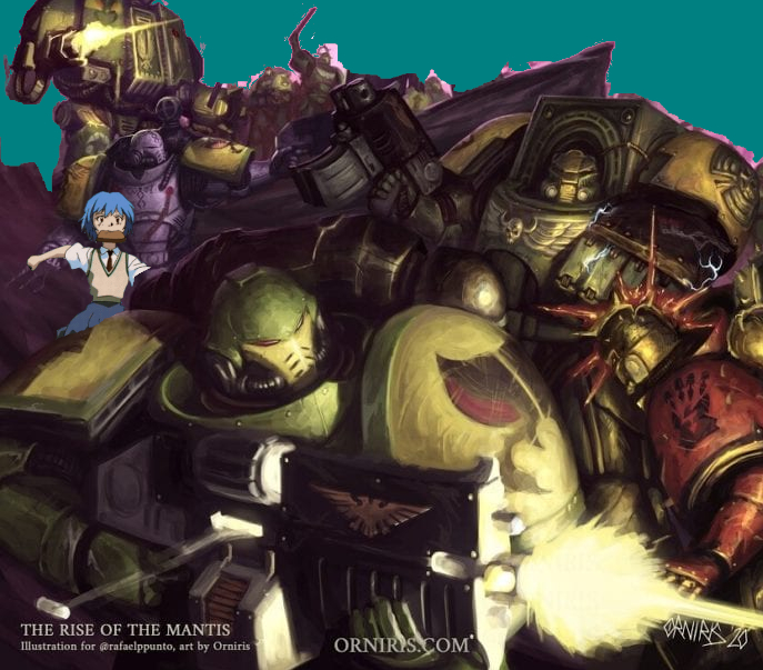 Griffisu's WH40k custom models - THE MANTIS WARRIORS