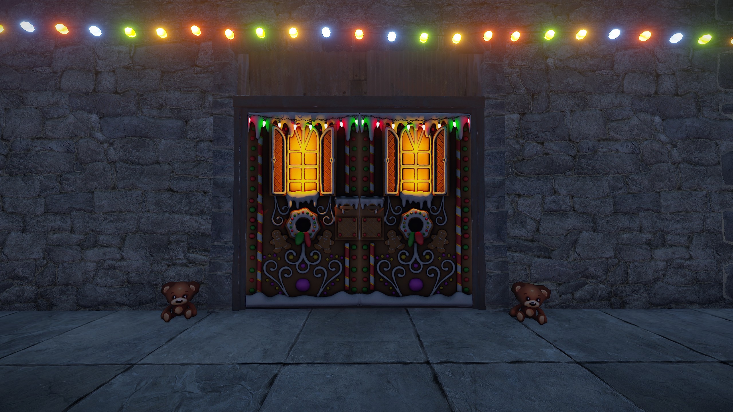 Gingerbread Double Door